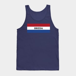 Breda City in Netherlands Flag Tank Top